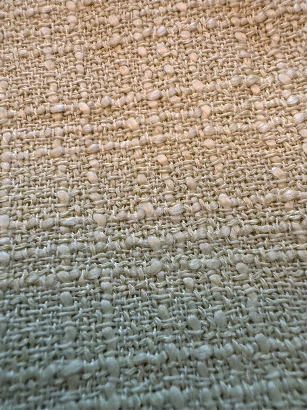 Commense Mini Dress in Light Beige Tweed